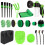 Kit di detailing per auto da 21 pezzi, 28x23x7 cm, set in ABS 3
