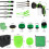 Kit di detailing per auto da 21 pezzi, 28x23x7 cm, set in ABS 6