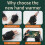 Rechargeable Half Fingers Heating Gloves, 2000mAh, USB, S Size 3