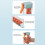 Eiswürfelform 6-Würfel PC/PP, Push-Release, Blau 6