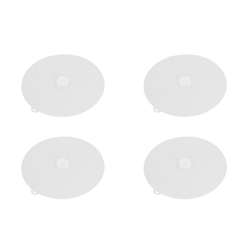 Set di 4 coperchi in silicone riutilizzabili da 23 cm 2