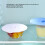 Set di 4 coperchi in silicone riutilizzabili da 23 cm 5