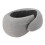 Modello: Cuscino per il collo a forma di U in memory foam, grigio scuro 6