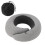 Modello: Cuscino per il collo a forma di U in memory foam, grigio scuro 2