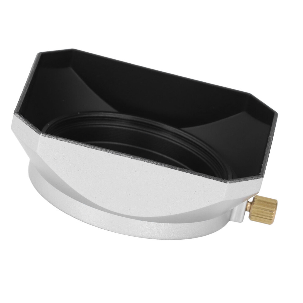 Digital Camera 37Mm Square Lens Hood - Sun Shade Accessory Silver 7901334949955