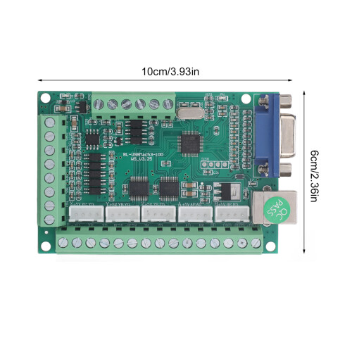 V3.25 5-Achsen USB-Motion-Controller 12V-24V 199g 1