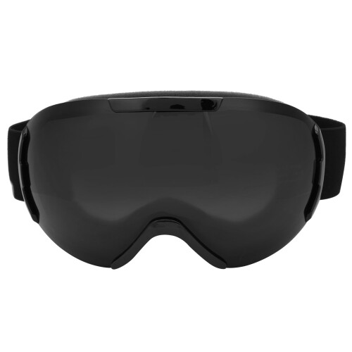 Ski Snowboard Goggles DoubleLayer AntiFog UV Black 19cm 1