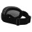 Ski Snowboard Goggles DoubleLayer AntiFog UV Black 19cm 7