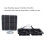 20W Solar-Dual-Abluftventilator-Kit 16,518 cm Silber 2