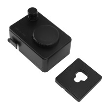 Stendibiancheria a muro retrattile nero ABS+SS