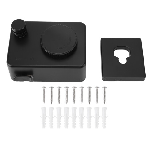 Stendibiancheria a muro retrattile nero ABS+SS 2