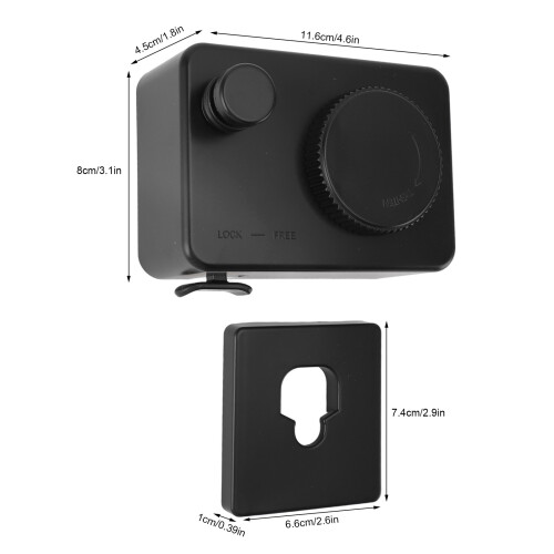 Stendibiancheria a muro retrattile nero ABS+SS 1