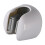 Wall Mount Mop Holder No Drilling, Gray/White, 7.7x5.5cm 16