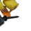 Gelbe Solarduck Gartenlampe 14 cm Außenbereich Gartendekoration 7