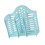 Wall Mounted Plastic Cutlery Holder – Blue, 17.8x7.2x17cm 1
