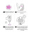 UV-Patch 108 Stück PVC Farbwechsel 1,5 cm Lila 5