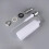 Kitchen Sink Soap Dispenser Liquid Pump Diffuser, Hidden Dishwashing Liquid Dispenser, Chrome, Silver-cheng 1