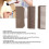 2 pezzi Pettine lisciante per capelli, ABS, 8,5x3,5x3 cm 5