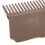 2 pezzi Pettine lisciante per capelli, ABS, 8,5x3,5x3 cm 7
