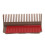 2 pezzi Pettine lisciante per capelli, ABS, 8,5x3,5x3 cm 8