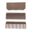 2 pezzi Pettine lisciante per capelli, ABS, 8,5x3,5x3 cm 3