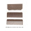 2 pezzi Pettine lisciante per capelli, ABS, 8,5x3,5x3 cm 2
