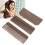 2 pezzi Pettine lisciante per capelli, ABS, 8,5x3,5x3 cm 1