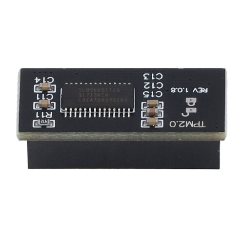 Modulo TPM 2.0 LPC a 20-pin PCB nero criptato 2
