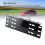 Support de plaque d'immatriculation avant en alliage d'aluminium noir 7