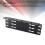 Support de plaque d'immatriculation avant en alliage d'aluminium noir 6