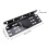Support de plaque d'immatriculation avant en alliage d'aluminium noir 2