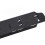 Support de plaque d'immatriculation avant en alliage d'aluminium noir 16