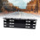 Support de plaque d'immatriculation avant en alliage d'aluminium noir 8