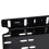 Support de plaque d'immatriculation avant en alliage d'aluminium noir 14