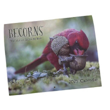Becorns My Bird 2025 Calendar of Birds Funny Bird Wall Calendar New Year Calendar Home Decoration-si