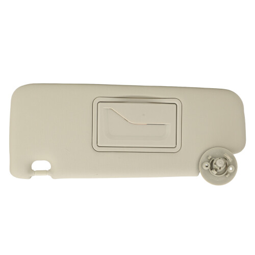 Parasole sinistro grigio con specchio UV per Matiz Spark