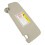 Parasole sinistro grigio con specchio UV per Matiz Spark 8