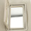 Parasole sinistro grigio con specchio UV per Matiz Spark 7