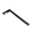 Règle de mesure à angles multiples 40 cm/16 po 45/90 argentée 10