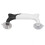 Pinza per righello Patchwork - 30 pezzi, 1 set Nero/Bianco 6
