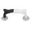 Pinza per righello Patchwork - 30 pezzi, 1 set Nero/Bianco 8