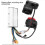 24v 36v Adjustable Electric Scooter Instrument Display Screen Switch Accelerator compatible 5.5 Inches 2