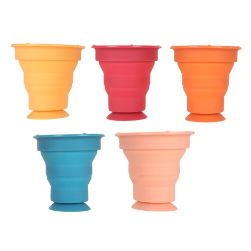 5pcs Suction Silicone Cups for Color Recognition 1