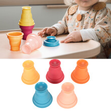 5pcs Suction Silicone Cups for Color Recognition