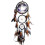 Large Protective Wolf Dream Catcher With Feathers -CDSX 1