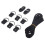 Kajak-Elastikseil-Set mit D-Typ-Schnallen, Nylon 15