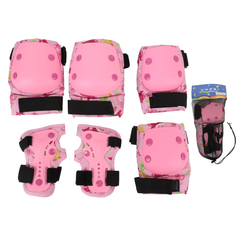 Conjunto protector rosa para niños 22,5-37,5 kg ajustable 1