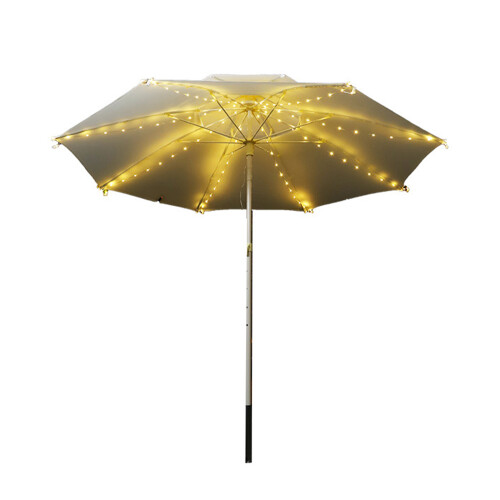 LED Parasol String Lights 104 LEDs, 9.38FT, Colorful & Remote 1