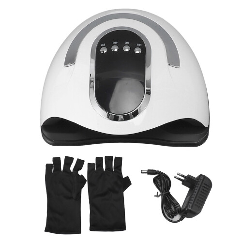 UV-LED-Nagellampe, 66 LED-Chips, 100–240 V, ABS 1