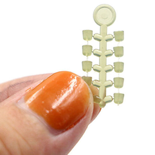 Perles d'arrêt pour hameçons de carpe 50 pièces PP Compact 2